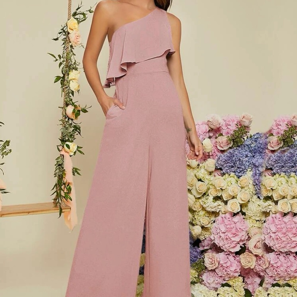 SHEIN One Shoulder Jumpsuit